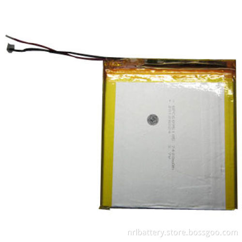 3.7V 7,400mAh Li-Polymer Battery Pack for Medical Equipment, Machinery and Electronic Devices